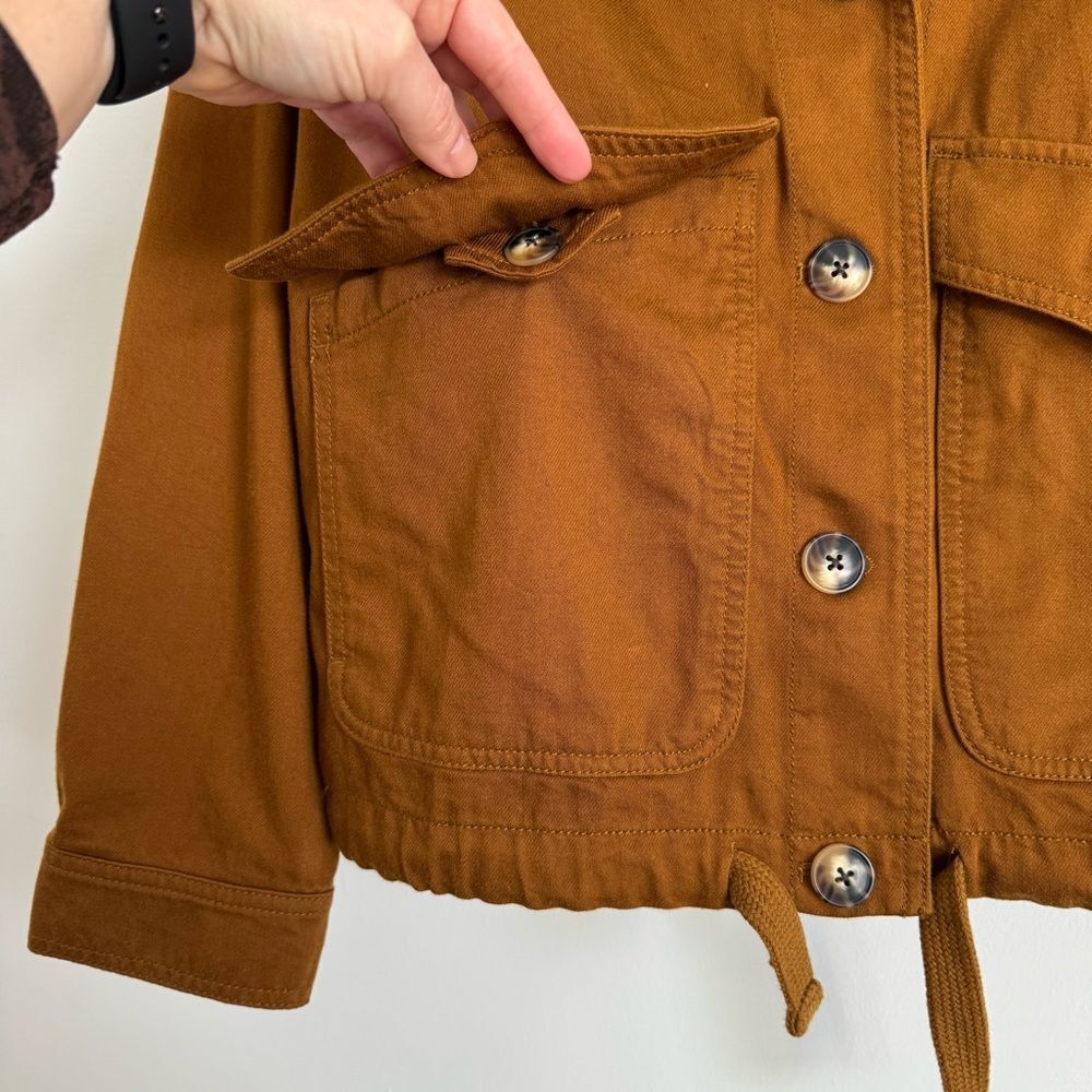 Madewell Beachmont Jacket Button Front - Dried Cedar (Brown) | Size S - Picture 7 of 9
